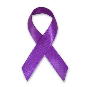 purple awareness ribbon, epilepsy, genetic disorder, brain injury, trauma, stroke, seizure, brain cell activity,
